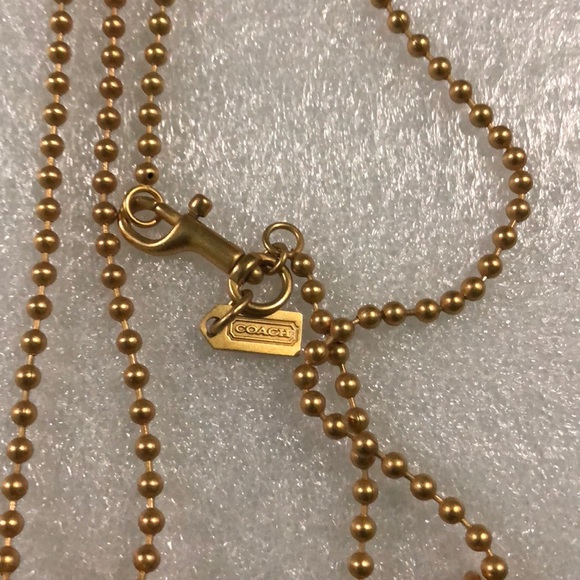 Coach Jewelry Coach Necklace Poshmark